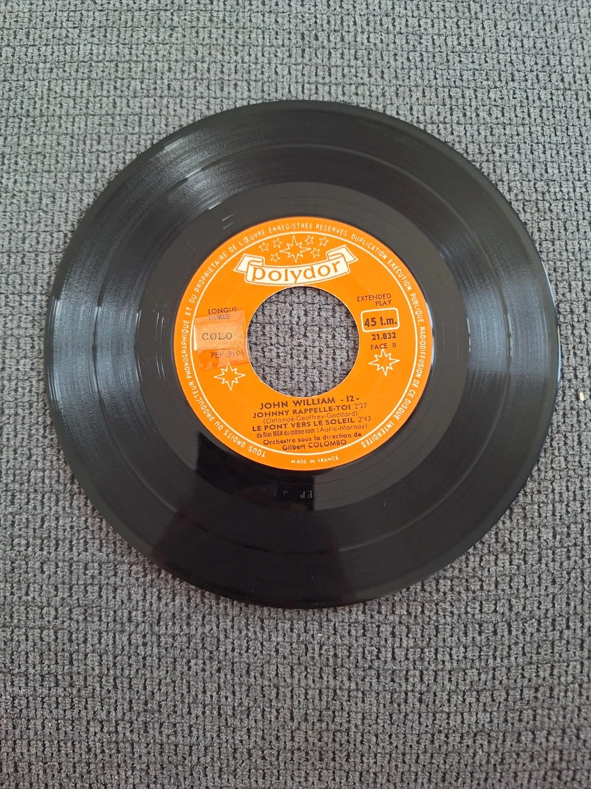 Polydor 21 832 super 45 toeren schijf – photo 4